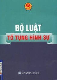 Bộ luật tố tụng hình sự 2016